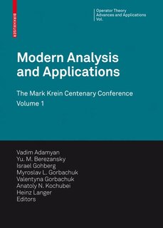 Couverture_Modern Analysis and Applications