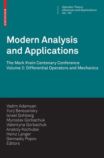 Front cover_Modern Analysis and Applications
