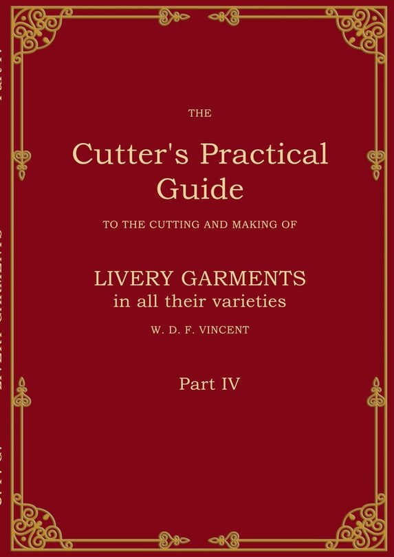 Front cover_The Cutter's Practical Guide, Part 4
