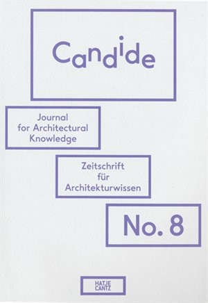 Front cover_Candide No. 8: Journal for Architectural Knowledge