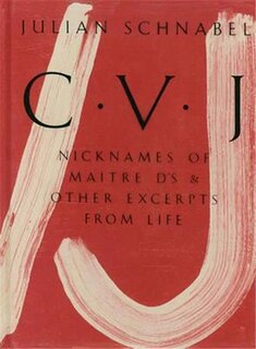 Front cover_Julian Schnabel: CVJ