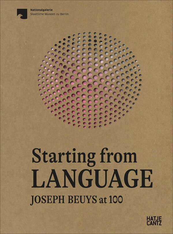 Couverture_Starting From Language: Joseph Beuys At 100