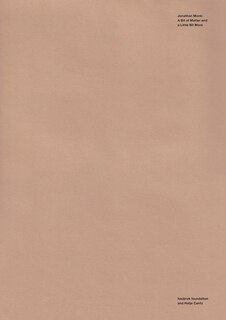 Couverture_Jonathan Monk: A Bit of Matter and a Little Bit More