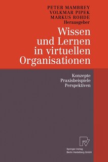 Front cover_Wissen und Lernen in virtuellen Organisationen