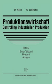 Front cover_Produktionswirtschaft - Controlling Industrieller Produktion