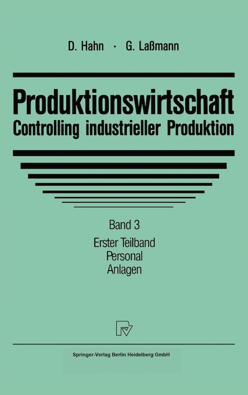 Front cover_Produktionswirtschaft - Controlling Industrieller Produktion