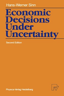 Front cover_Economic Decisions Under Uncertainty