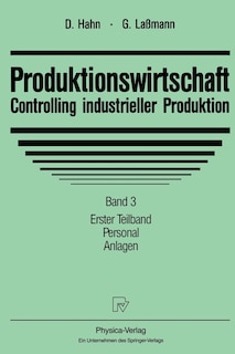 Front cover_Produktionswirtschaft - Controlling industrieller Produktion