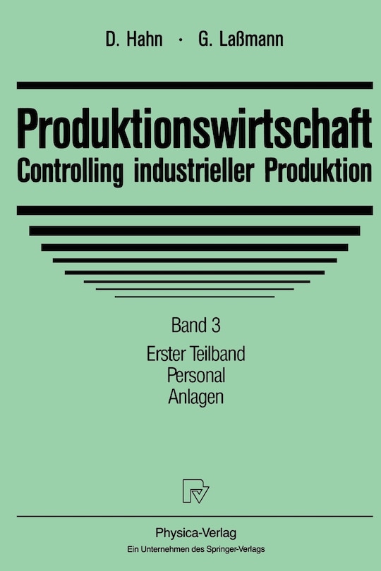 Front cover_Produktionswirtschaft - Controlling industrieller Produktion