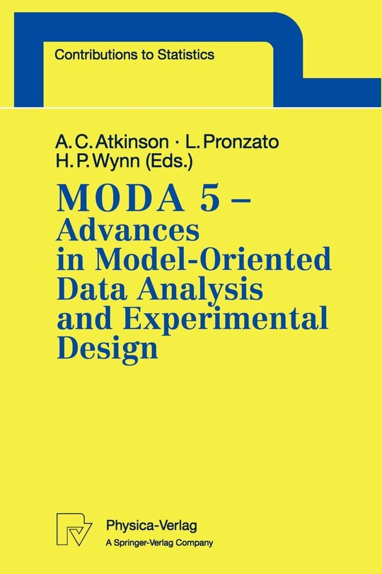 Couverture_MODA 5 - Advances in Model-Oriented Data Analysis and Experimental Design