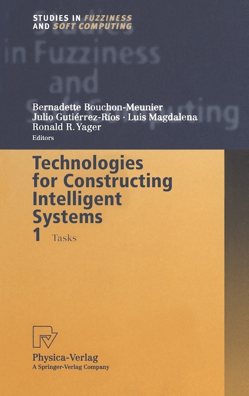 Front cover_Technologies for Constructing Intelligent Systems 1