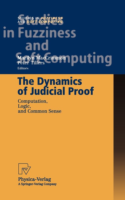 Front cover_The Dynamics Of Judicial Proof