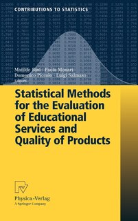 Front cover_Statistical Methods for the Evaluation of Educational Services and Quality of Products