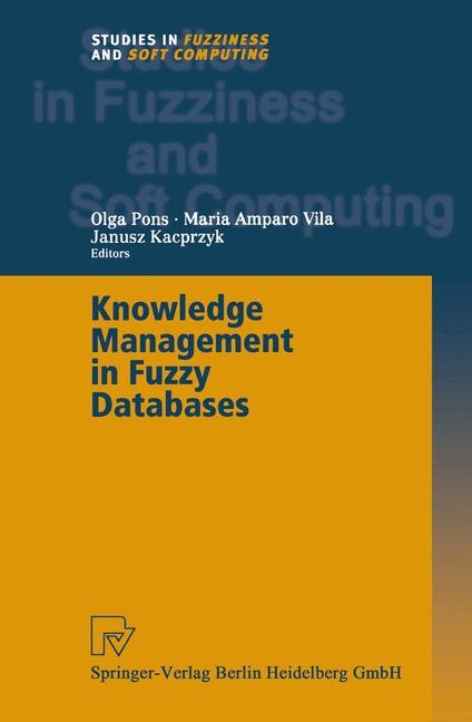 Front cover_Knowledge Management in Fuzzy Databases