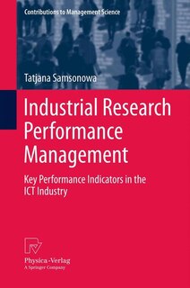 Front cover_Industrial Research Performance Management
