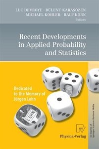 Couverture_Recent Developments in Applied Probability and Statistics