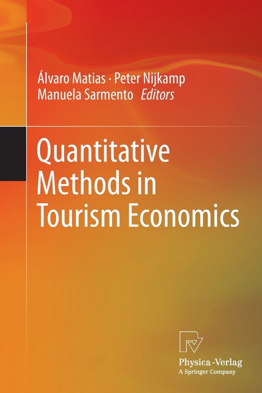 Couverture_Quantitative Methods in Tourism Economics