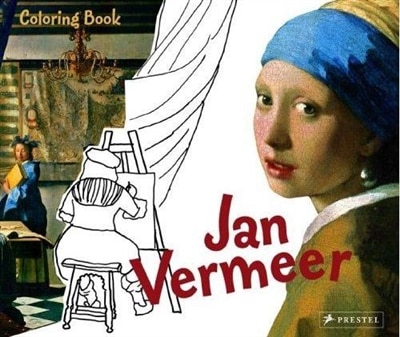 Front cover_Coloring Book Jan Vermeer