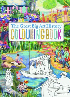 Front cover_The Great Big Art History Colouring Book