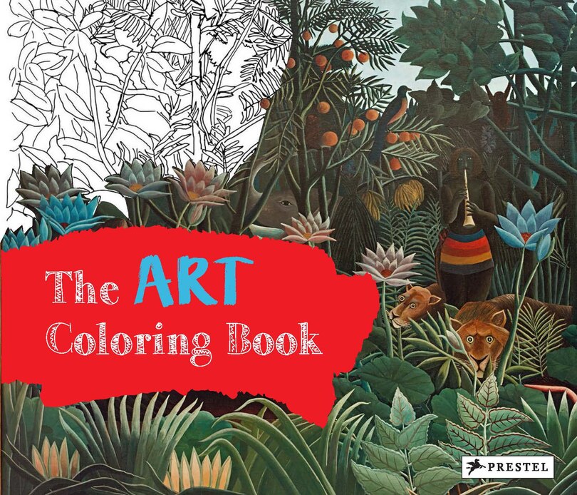Couverture_The Art Coloring Book