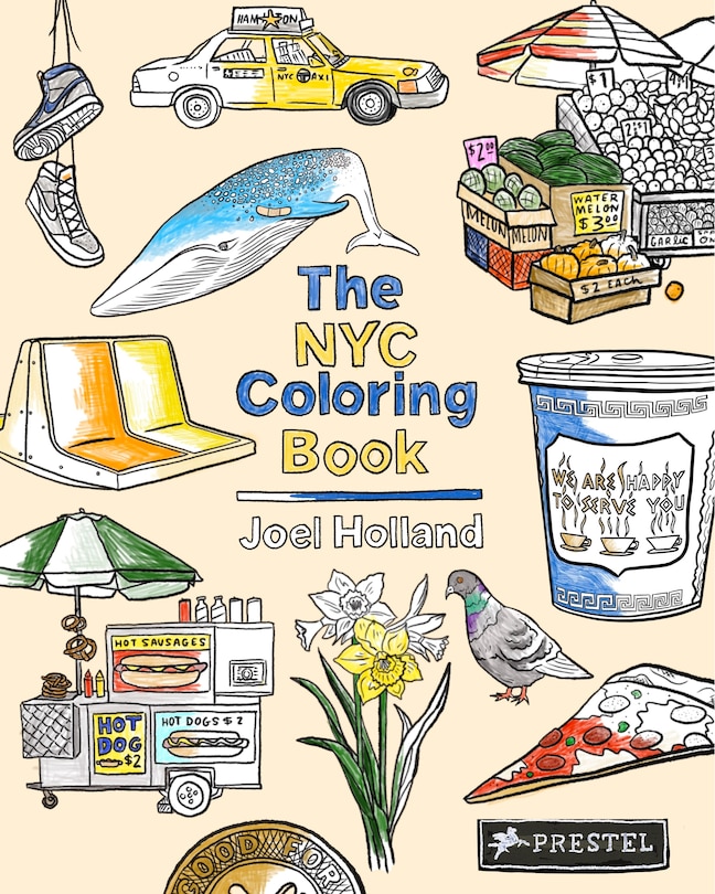 Front cover_The NYC Coloring Book