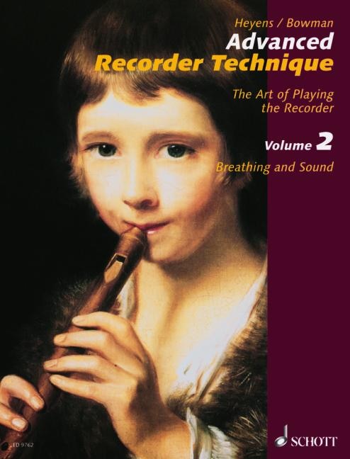 Front cover_Advanced Recorder Technique