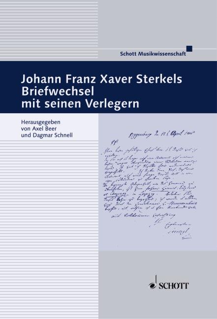 Front cover_Johann Franz Xaver Sterkel's Briefwechsel mit seinen Verlegern