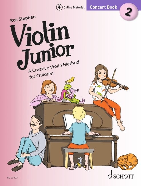 Couverture_Stephen: Violin Junior: Concert Book 2 - A Creative Violin Method for Children Book with Media Online