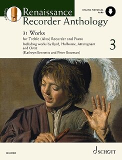 Front cover_Bowman/Bennetts: Renaissance Recorder Anthology - Volume 3 Book/Online Media