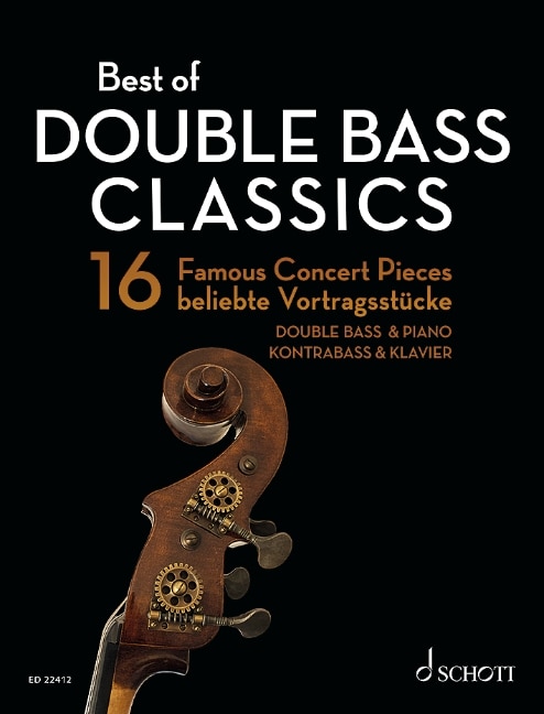 Front cover_Best of Double Bass Classics - 16 Famous Concert Pieces Double Bass and Piano