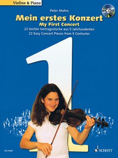 Front cover_My First Concert - For Violin And Piano
