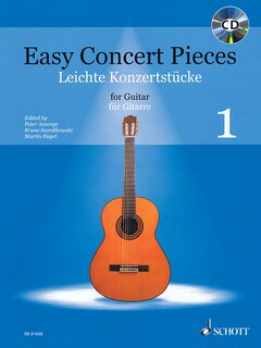 Easy Concert Pieces For Guitar - Volume 1: With A Cd Of Performance Tracks Book/cd (54 Pieces)
