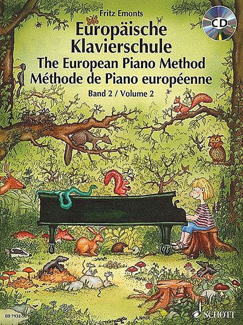 Front cover_The European Piano Method - Volume 2