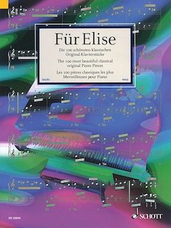 Front cover_Fur Elise - The 100 Most Beautiful Classical Original Piano Pieces