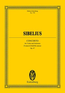 Couverture_Violin Concerto in D minor, Op. 47