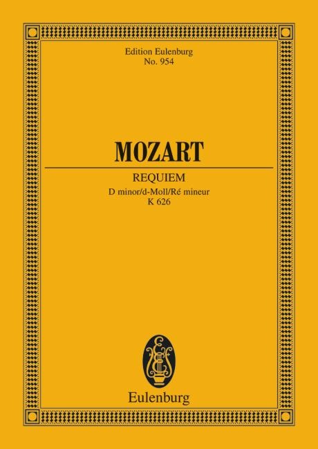 Requiem, K. 626: in D minor
