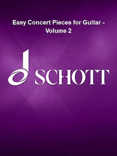 Couverture_Easy Concert Pieces for Guitar - Volume 2 Book with Online Material