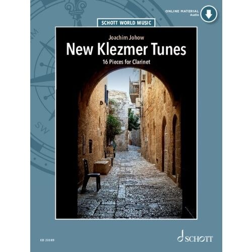 New Klezmer Tunes: 16 Pieces for Clarinet and Piano (Book/Online Media)
