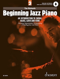 Beginning Jazz Piano: An Introduction to Swing, Blues, Latin, and Funk Book/Online Audio