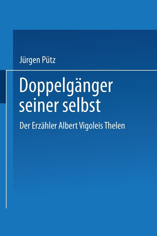 Couverture_Doppelgänger seiner selbst
