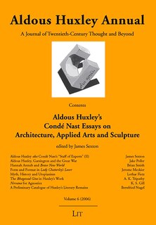 Front cover_Aldous Huxley Annual