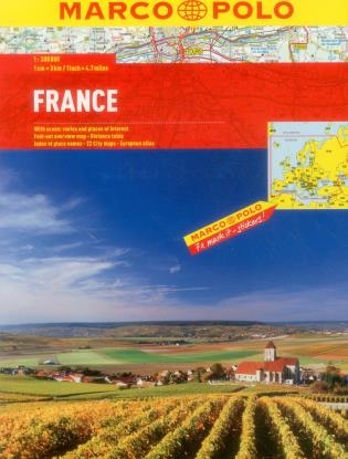 France Marco Polo Road Atlas