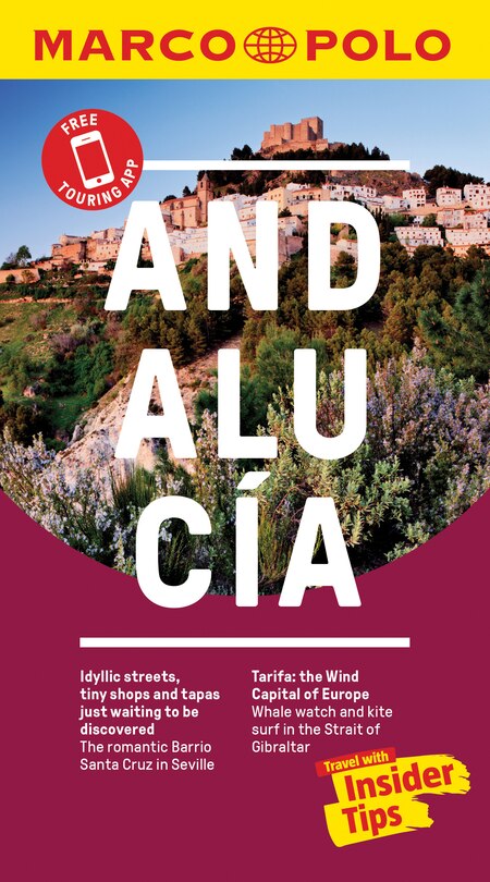 Front cover_Andalucia Marco Polo Pocket Travel Guide - With Pull Out Map