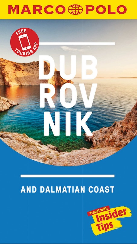 Front cover_Dubrovnik & Dalmatian Coast Marco Polo Pocket Travel Guide - With Pull Out Map