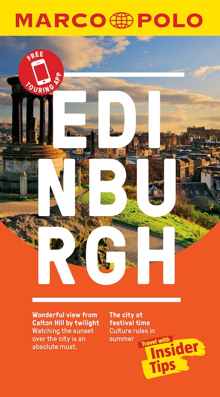 Front cover_Edinburgh Marco Polo Pocket Travel Guide - With Pull Out Map