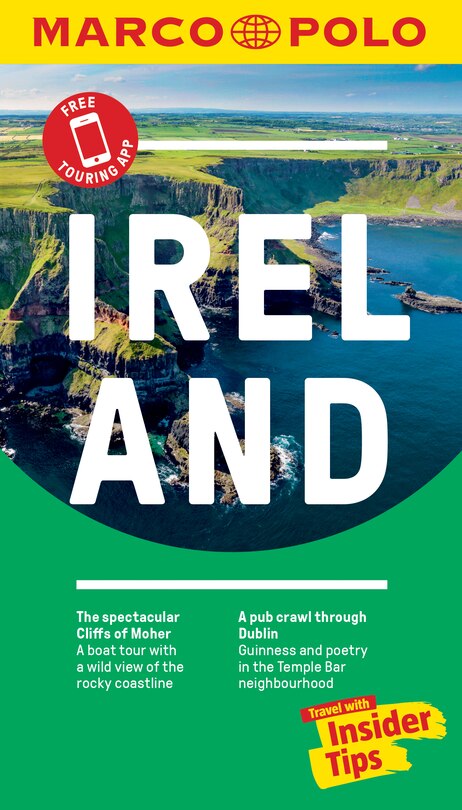 Front cover_Ireland Marco Polo Pocket Travel Guide - With Pull Out Map