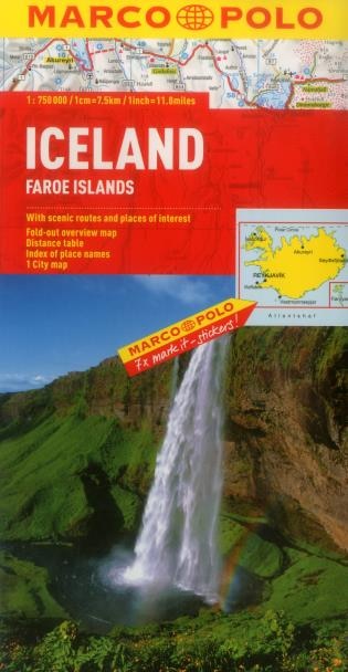 Front cover_Iceland Marco Polo Map