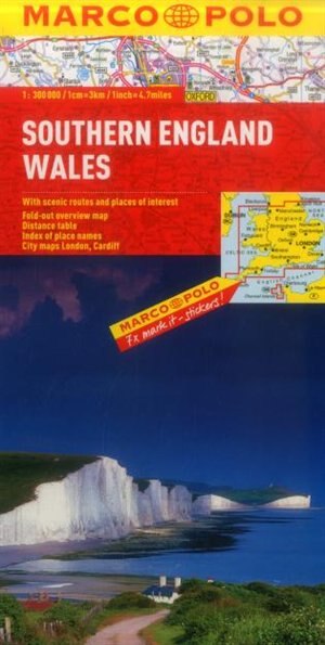 Couverture_Southern England Wales Marco Polo Map