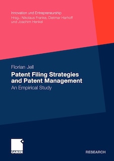Couverture_Patent Filing Strategies and Patent Management