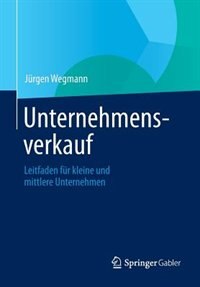 Front cover_Unternehmensverkauf